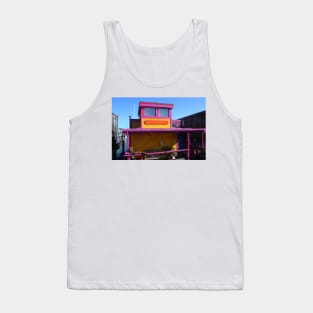 Sausalito Docks - Houseboat "Alien Lifeform Research" Tank Top